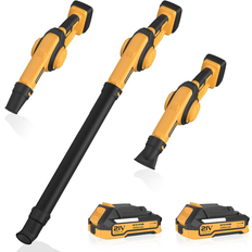 Garden Power Tools Ework mini leaf blower cordless up to 200 mph 21v small leaf blower 3 speed mode Yellow and Black