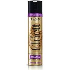 Elnett hairspray L'Oréal Paris L'Oreal Hairspray Care For Dry Damaged Hair Strong Hold Argan Oil Shine