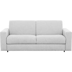 Silver - Sofa Beds Sofas Stearns & Foster Giotto Sleeper Silver Sofa 78" 3 Seater