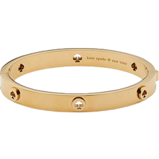 Kate Spade Spot The Studded Hinged Bangle - Gold