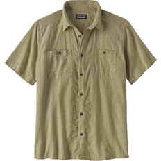 Sì Camicie Patagonia Men's Back Step Shirt - Swell Dobby/Buckhorn Green