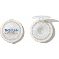 Shein Gleam Chaser Eyeshadow TopperFrosting Silver Diamond Glitter Eyeshadow Powder Shimmer Finish Blendable Smooth Eyeshadow