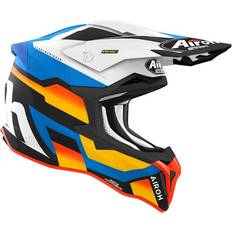 Airoh Motorcykelutrustning Airoh Strycker Shaded Crosshjälm Blå Matt