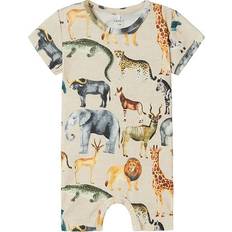 1-3M Playsuits Name It Printed Playsuit - Peyote Melange (13229730)