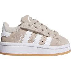 Campus beige white adidas Infant Campus 00s Comfort Closure Elastic Lace - Wonder Beige/Cloud White/Gum