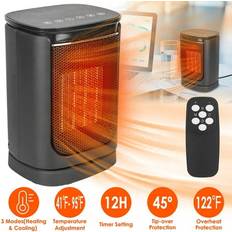 Fan Radiators iMounTEK Space Heater Heater Fan 90ºOscillating Heating Fan with 3 Modes Control Display