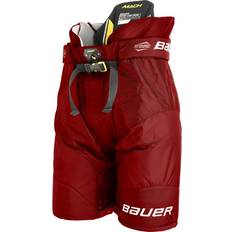 Hockeybyxor Bauer Supreme Mach INT hockeybyxor Röd Herr