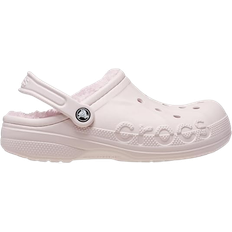 Pink Slippers & Sandals Crocs Baya Lined Clog - Barely Pink/Multi