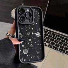 Shein st Frtjockad Elsker Mode Alien Stjrnklara Tryck Telefonfall Kompatibel med pple Och Samsung Serier