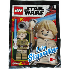 Lego star wars luke LEGO Star Wars Luke Skywalker Minifigure #2 Foil 91065