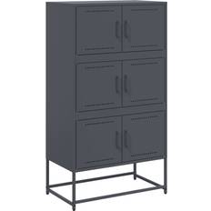 vidaXL 846490 Anthracite Grey Skænk 68.5x123.5cm