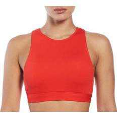 Nike Swimwear Nike Women's High Neck Top, Large, Light Crimson