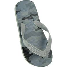 Grey Flip Flops Children's Shoes KS Brands 9/10 Child UK, Grey Childrens Boys Camo Flip Flops