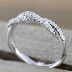 Shein Pc Girls Gorgeous Cubic Zirconia Rings For Children For Birthday Gifts For Party Jewelry Daily Decoration