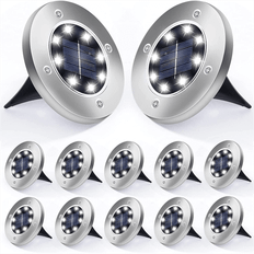Shein Pcs Solar Outdoor Ground LEDs Lamp Deck Lights