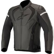 Alpinestars Jaws V3 Leather Jacket Black Black