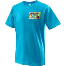 Wilson Britto Tech T-shirt Jungen Hellblau hellblau