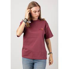 Carhartt WIP W' American Script T-shirt, Dusty Fuchsia