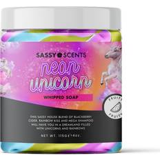 Sassy Shop Wax Bath Whipped Neon Unicorn Cleanse Nourish the