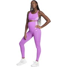 Purple Tights Adidas Optime Essentials Maternity Leggings Purple Woman