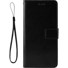 Eiderwood Sony Xperia 5 II Læder Cover m. Pung & Strop Sort