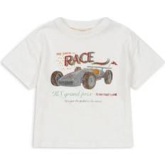 Konges Sløjd Tops Children's Clothing Konges Sløjd Race White Era Tee Ocs mdr