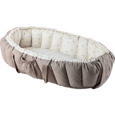 Sebra Babynests Sebra Babynestchen 3-I-1 Sophora-Blätter Beige One Size Babynestchen