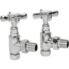 Vogue Traditional radiator valves towel rail