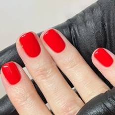 Fransk manikyr Shein korta fyrkantiga falska naglar enfrgad fransk stil nageltipssats nagelkonsttillbehr Tryck p naglar Nageltillbehr