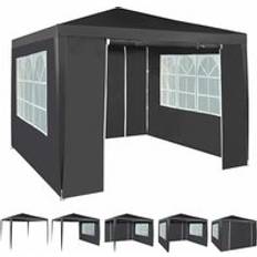 3x3m Gazebo with Side Tent