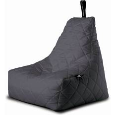 Grey Bean Bags Extreme Lounging Mighty Bean Bag