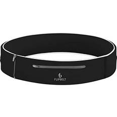 Training Belts FlipBelt Elite Lightweight Tubular Running for Phone & Running Storage, Made & Designed in USA, XL FB0300-BLK-XL