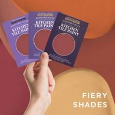 Paint Rust-Oleum Kitchen Tile Paint Samples Shades Tester