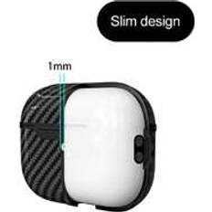 AirPods Pro Tillbehör för hörlurar Shein Kolfiber Textur pple AirPods Skyddande hlje Nyckelkedjor