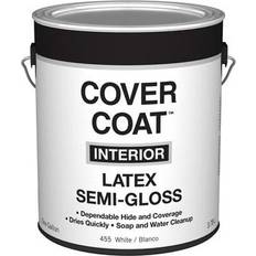 Cover Coat Semi-Gloss White Wood Paint