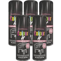 Paint Rapide 5 400ML Satin All Purpose Spray Black