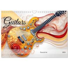 Calvendo Guitars Art Wall 2025 DIN A4