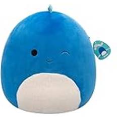 Squishmallows Original 16' Soft Toy Brody the Winking Dark Blue Dino