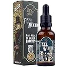 Hey Joe Beard Oil N 4 Feel Wood Natürliches und Erfrischendes Bartöl Herren mit Zedernholz- und Wacholderduft Bartpflege für Gesunde Bärte Bart Öl 30 ml
