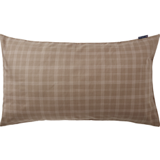 Lexington Biancheria da Letto Lexington Checked Pin Point 50 x 90 cm - Brown Funda de almohada