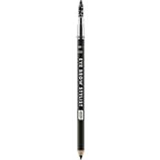 Catrice Eye Brow Stylist, ögonbrynspenna, nr 080, svart, långvarig, matt, vegansk, vattentät, utan mikroplastiska partiklar, nanopartiklar fri, 1-pack 1,4 g