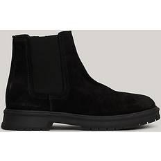 Mocka Chelsea boots Tommy Hilfiger Suede Zip-Up Chelsea Boots BLACK