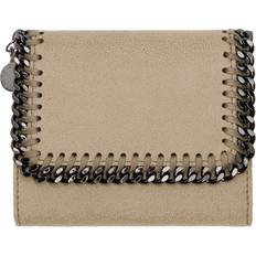 Stella McCartney Taupe Falabella Tri-Fold Wallet