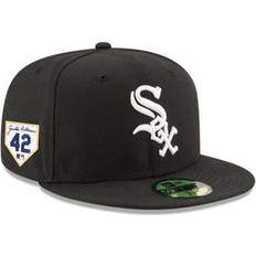 Caps New Era Men's Chicago White Sox MLB Chicago Sox 2024 Jackie Robinson Day 59FIFTY Fitted Hat, Black