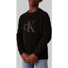 Blouses & Tunics Children's Clothing Calvin Klein Towelling Pullover - Schwarz