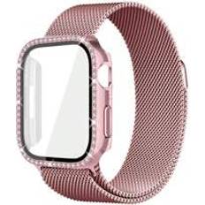 Rose gold apple watch Shein Apple Watchrem Apple Watchfodral Dam Rose Gold