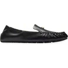 Gold - Women Loafers Coach Ronnie Black Leather Loafers - Black