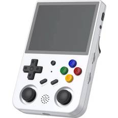 ANBERNIC White RG353V Anbernic RG353V Retro Handheld Game Console Dual OS 3.5-inch IPS Screen