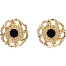 Metalli Kalvosinnapit Dolce & Gabbana Floral Enameled Cufflinks Man Bijoux Gold Metal