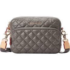 Camera Bags MZ Wallace Women's Metro Quilt Small Camera Bag, Magnet Grey, One Size Maisonette